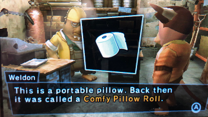 Sure, that’s what those round things were. But... is that mole secretly from Animal Crossing?
